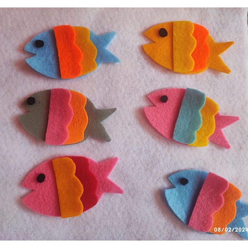 

Amplop lebaran ikan dr flanel