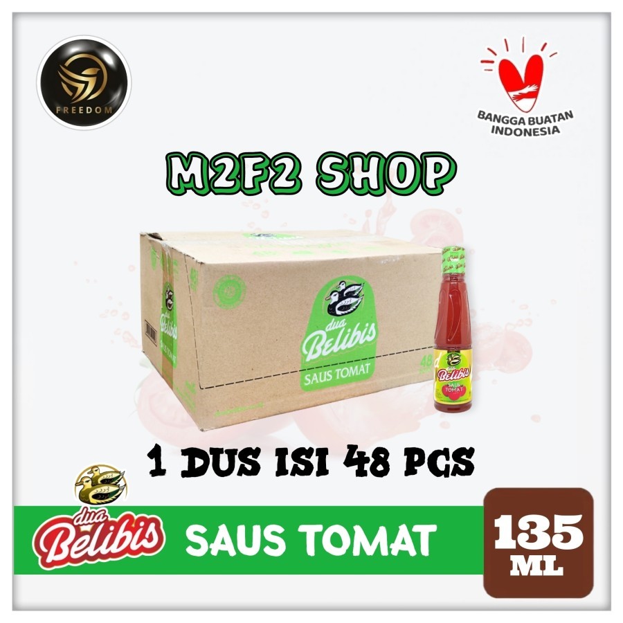 

Dua Belibis Saus Tomat Botol Pet - 135 ml (Kemasan Karton)
