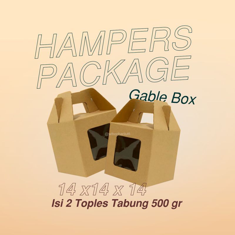 

Gable Box Hampers Ramadhan Lebaran (isi 2 toples tabung 500 gr)