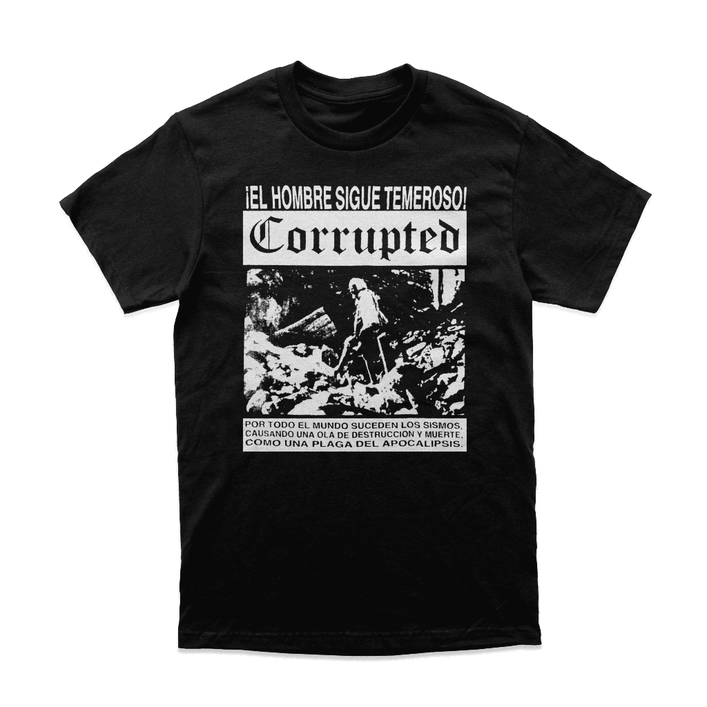 Kaos Tshirt Baju Band Corrupted "Type 2" Merchandise