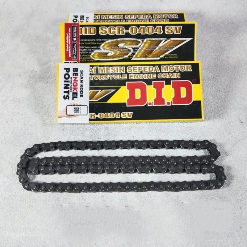 RANTAI KAMPRAT SCORPIO RANTAI KETENG DID JAPAN 104L MODEL KUPU