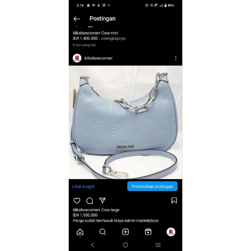 michael kors mk cora large