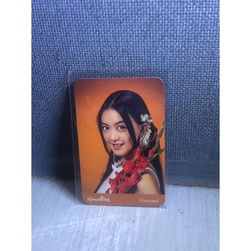 Photocard Jkt48 Flowerful Greesel Official 