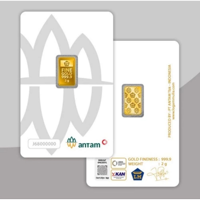 EMAS ANTAM LOGAM MULIA 2 GRAM