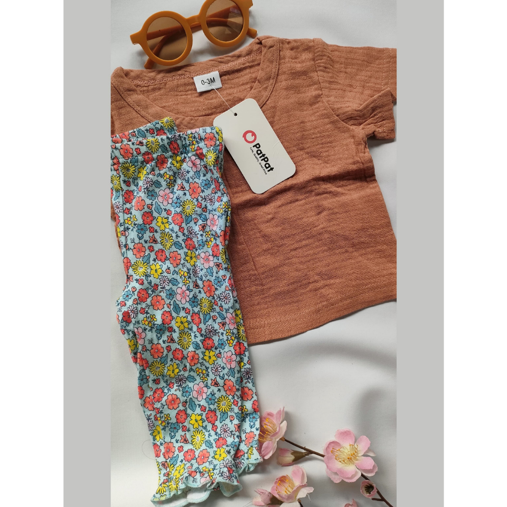 Baju setelan bayi patpat