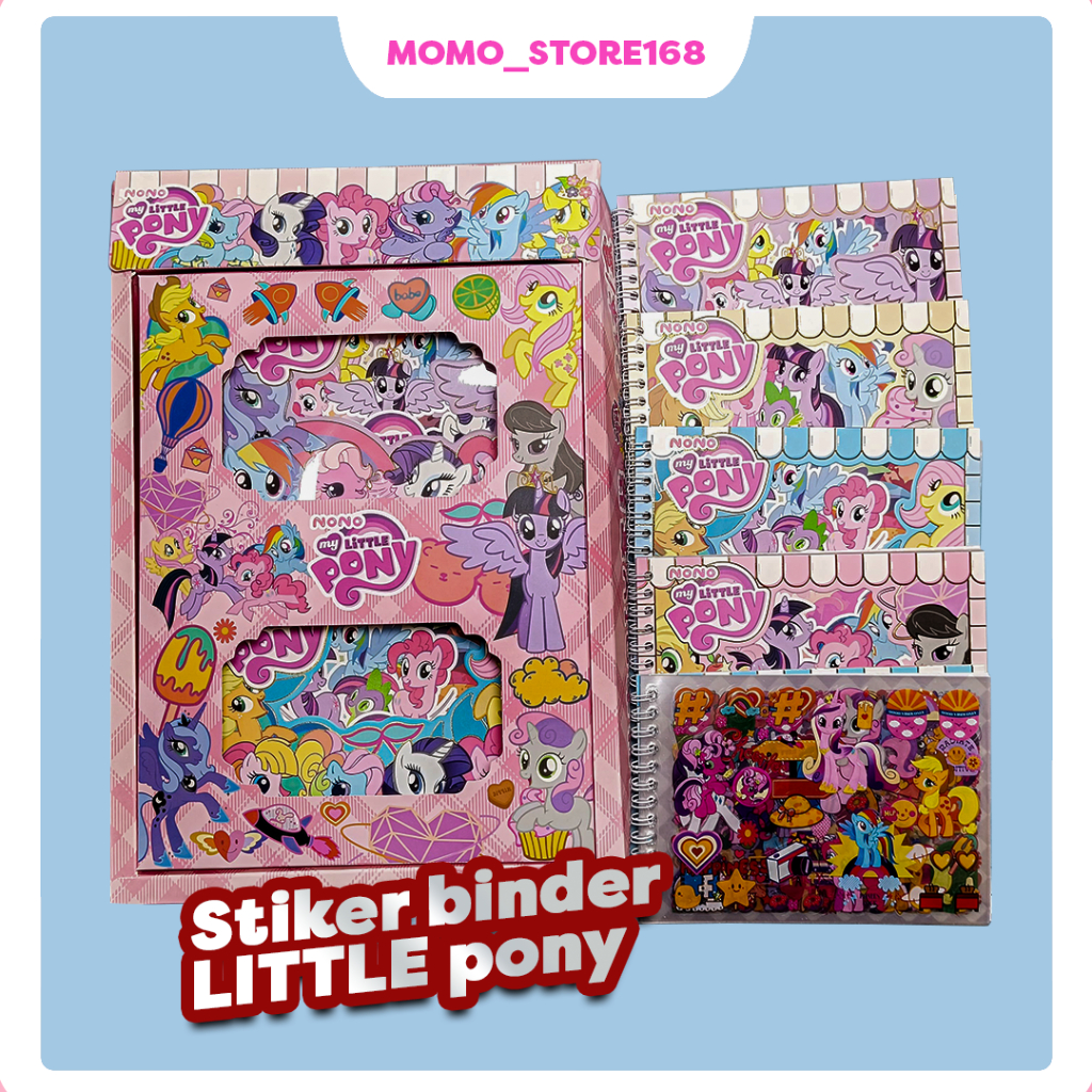 

Stiker Binder Aesthetic Little Pony Stiker Book Buku Binder Little Pony