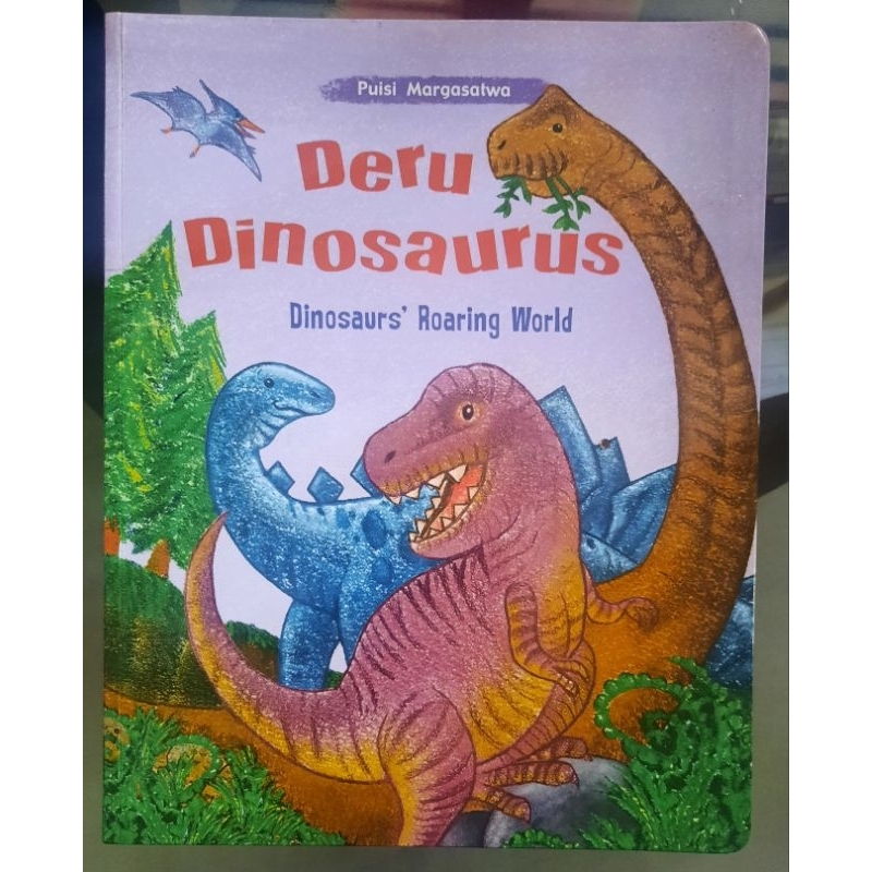 Buku Bacaan Anak Puisi Margasatwa Deru Dinosaurus Dinosaur's Roaring World