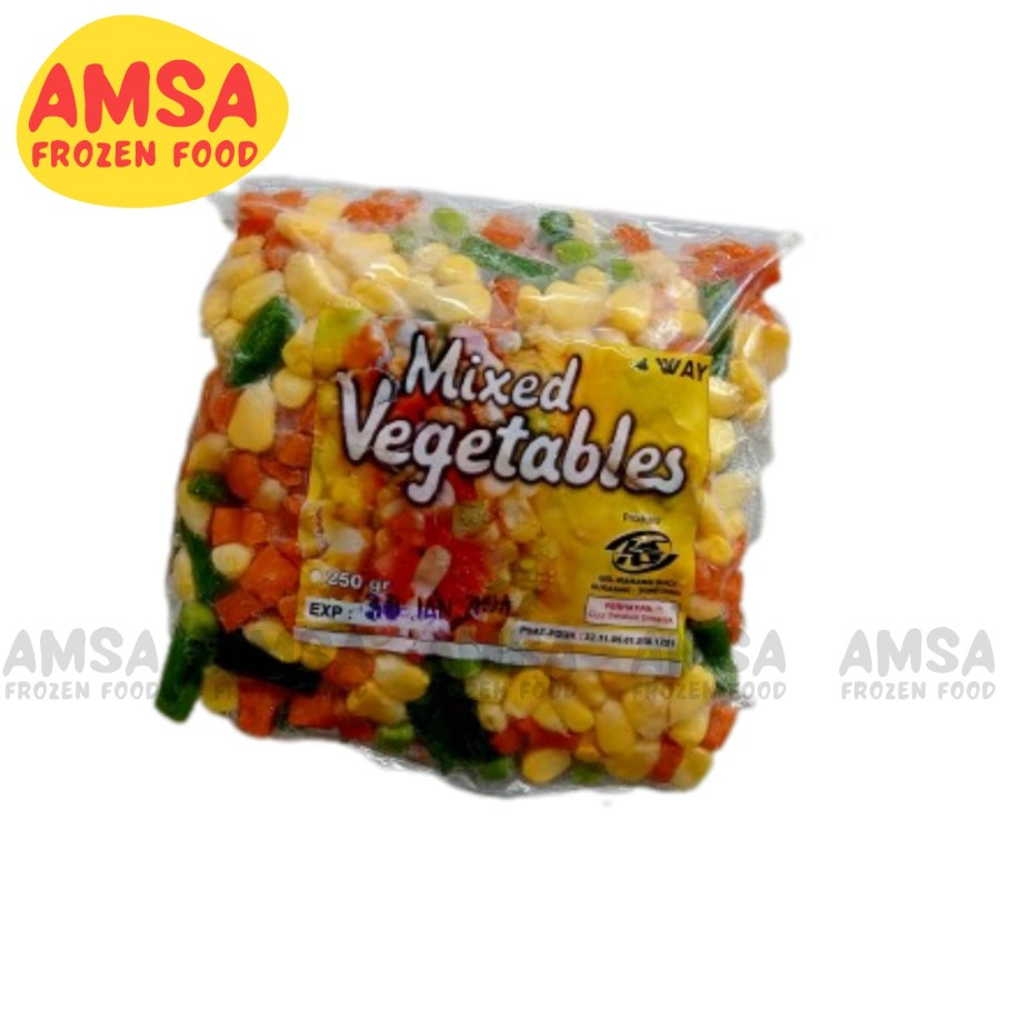 

Mix Vegetables 250 gr / Sayuran Beku 250 gr