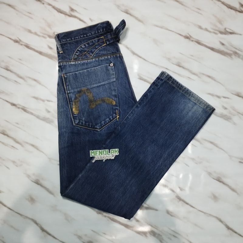 evisu denim pants