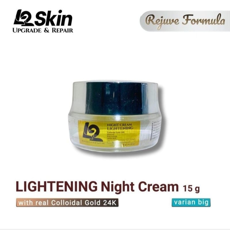 L2 Skin NIGHT CREAM GLOW/ACNE