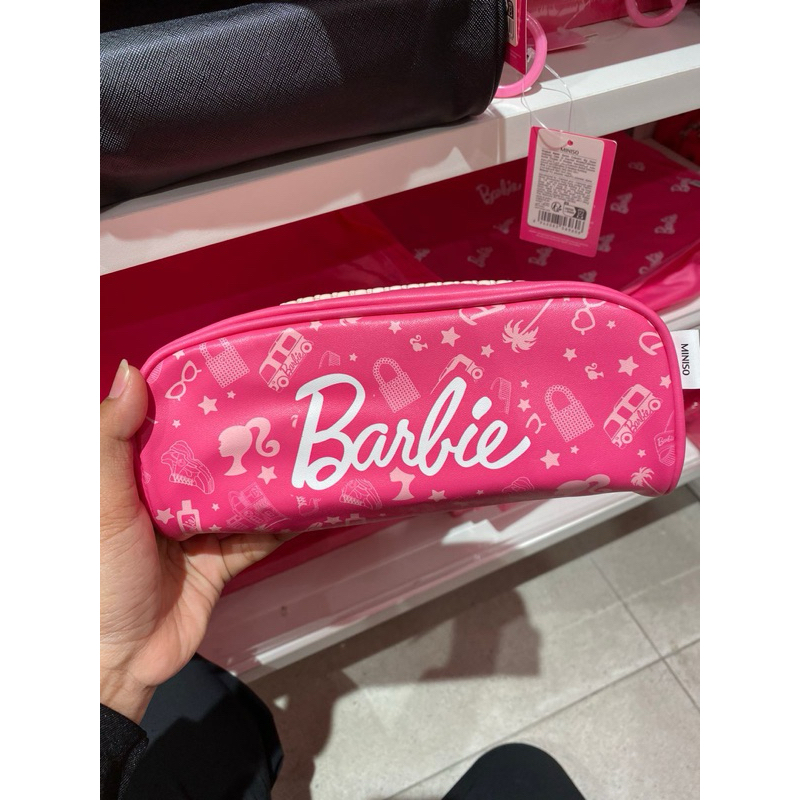 

Miniso x Barbie!! Pouch Barbie Zipper | Kotak Pensil Barbie Zipper