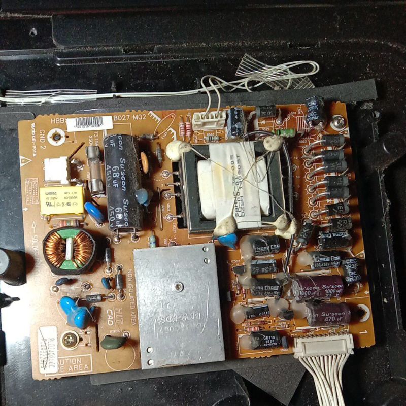 Mb power suplay tv polytron 24 PLD 24D800 second