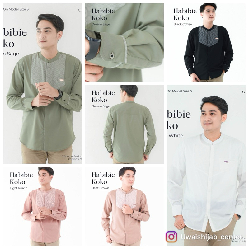 Habibie koko || famset 2 || uwais hijab || dad || kids (atasan only)