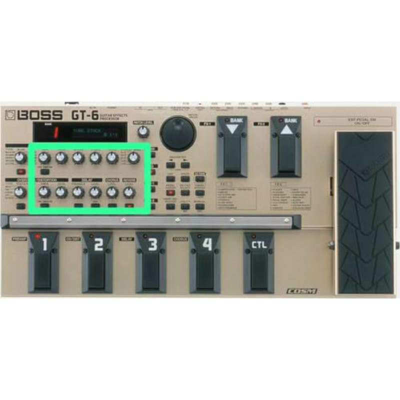 Potensio efek boss gt-6/gt8/ me50 /series me25