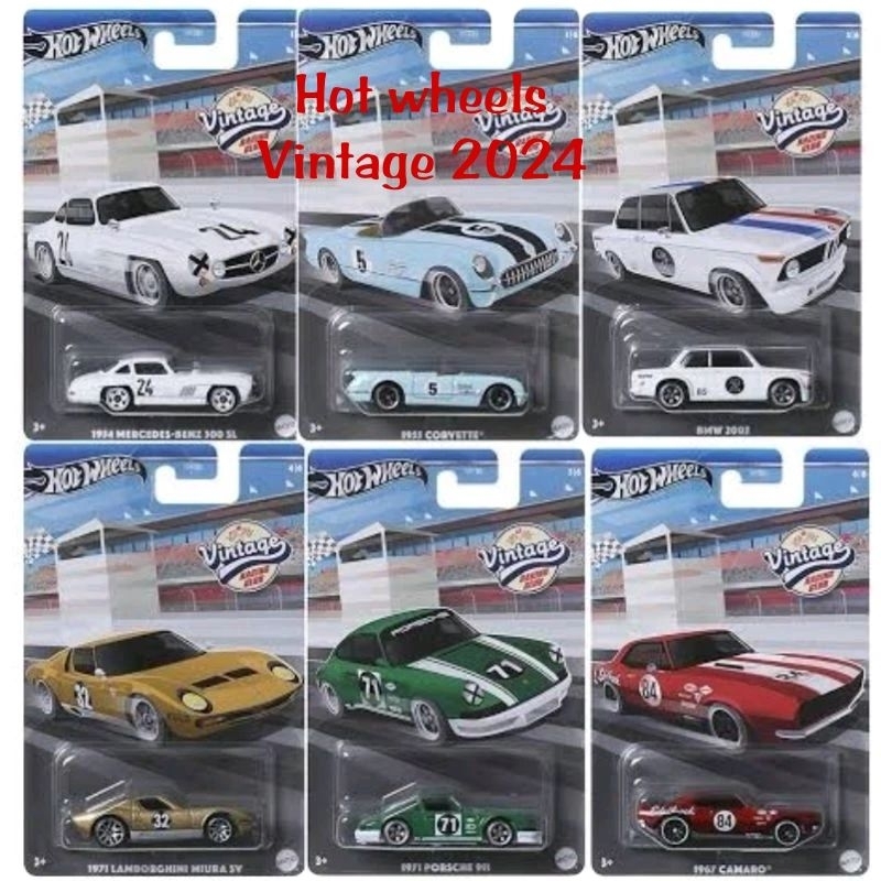 Hot Wheels Vintage Racing 2024