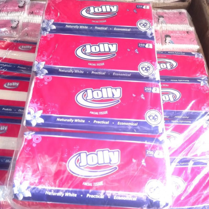 TISU JOLY TISSUE JOLLY 1 DUS 48 PACK 250 SHEETS