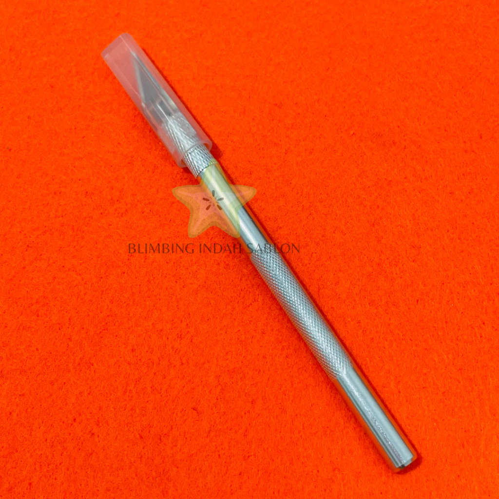 

Pisau Ukir Tanpa Refill Benda Tajam Pemotong Pahat Cutter Perlengkapan Sekolah Kantor Art Knife Silver Metal Handle Blade Alat Peralatan Sayat Pen Cutter Set Gagang Art Cutting Sticker Murah Termurah Best Blimbing Indah Sablon Malang