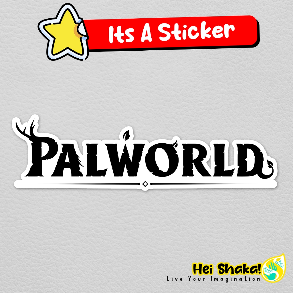 

Stiker Palworld Sticker Gaming Game Vinyl Anti Air