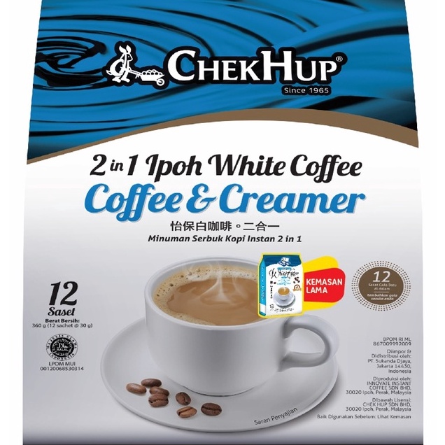 

DISKON ChekHup IPOH White Coffee 2in1 PROMO ed Maret 225 HALAL MUI