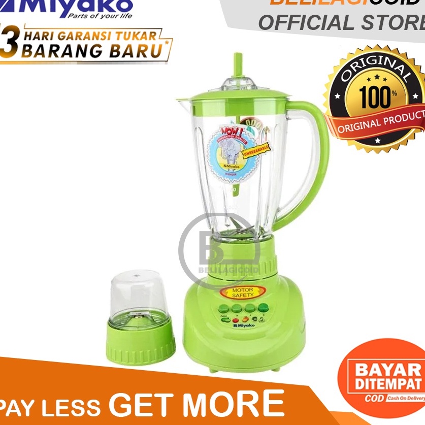 Miyako Blender BL 151PFAP  Blender Miyako BL 151 PFAP  151PFAP Blender Miyako 2in1 w Terbaru