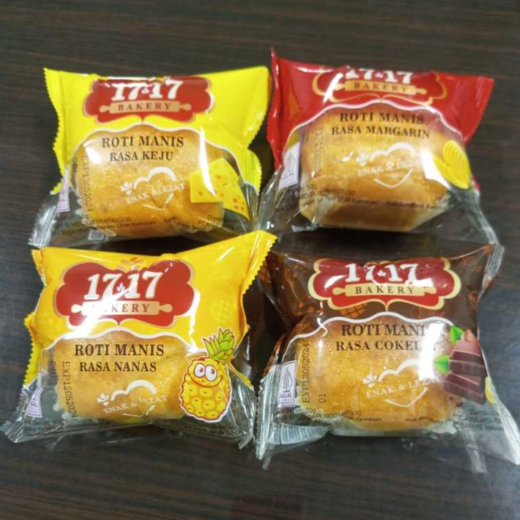 

ROTI MANIS 17.17 BAKERY || ROTI PANGGANG VARIAN RASA