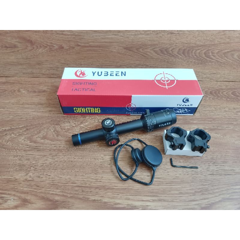 Telescope yubeen MC 1.2-6x24ir - yubeen 1.2-6x24 IR BUNTUNG