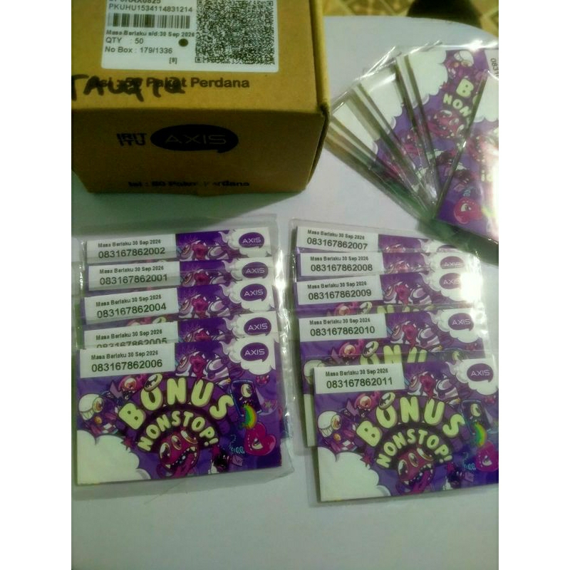 Kartu Perdana Axis Kosong (0K)