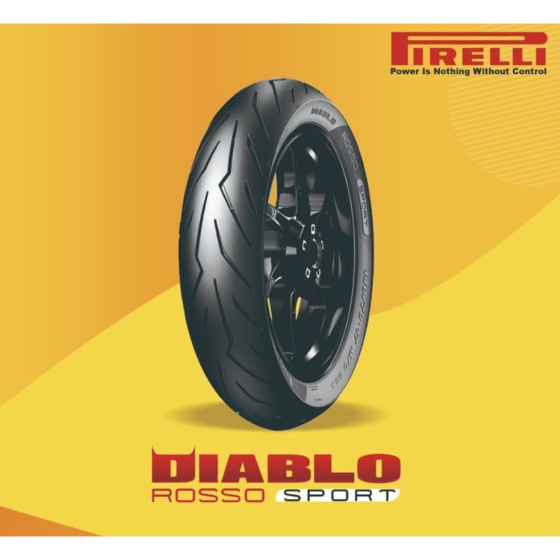 BAN PIRELLI 110/70-17 DIABLO ROSSO SPORT NINJA R25 CBR ORIGINAL 100%5