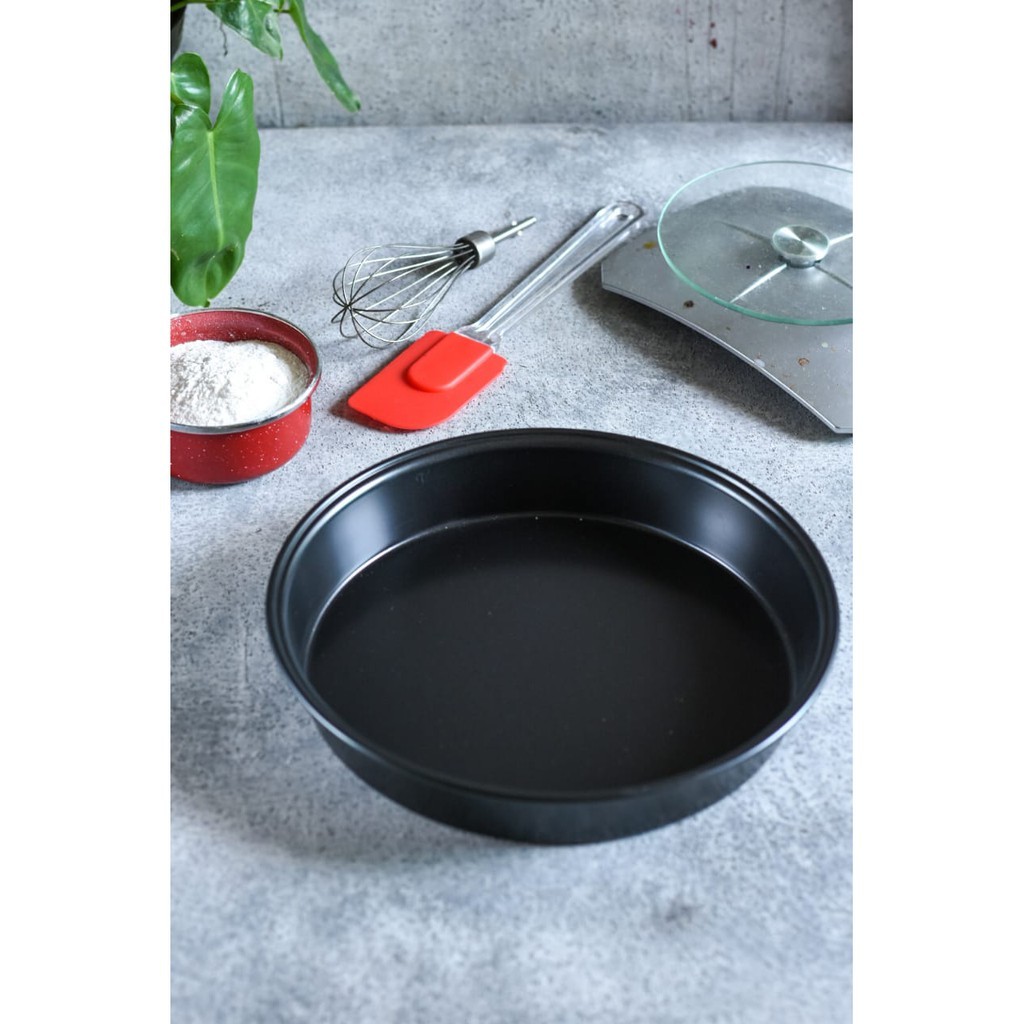 Loyang teflon bulat kecil loyang pai cake tart mini diameter 7 cm anti lengket