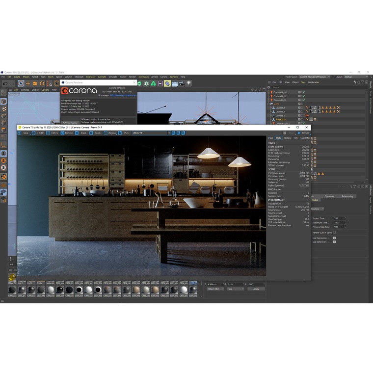 Corona Renderer 7 for 3DS Max 2014-2022
