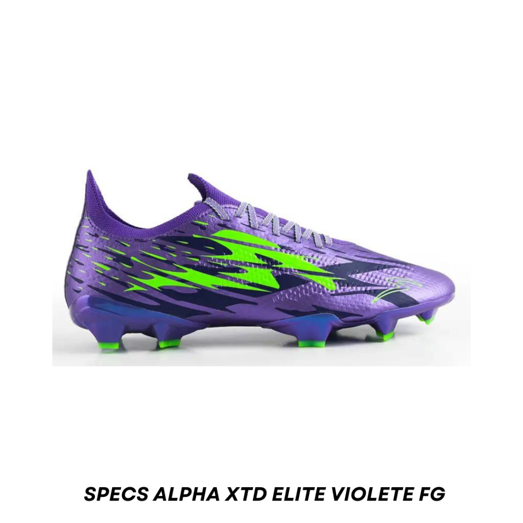 [SPECS] SEPATU SEPAK BOLA ACCELERATOR ALPHA XTD ELITE VIOLETE FG SIZE 41