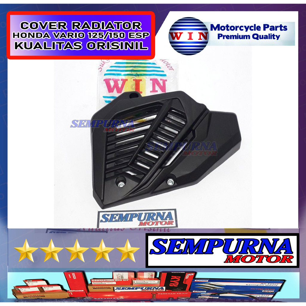 Merek Win Kualitas Orisinil Tutup Radiator Kipas Magnet Vario 125 150 2016-2024 Led Old-Led New