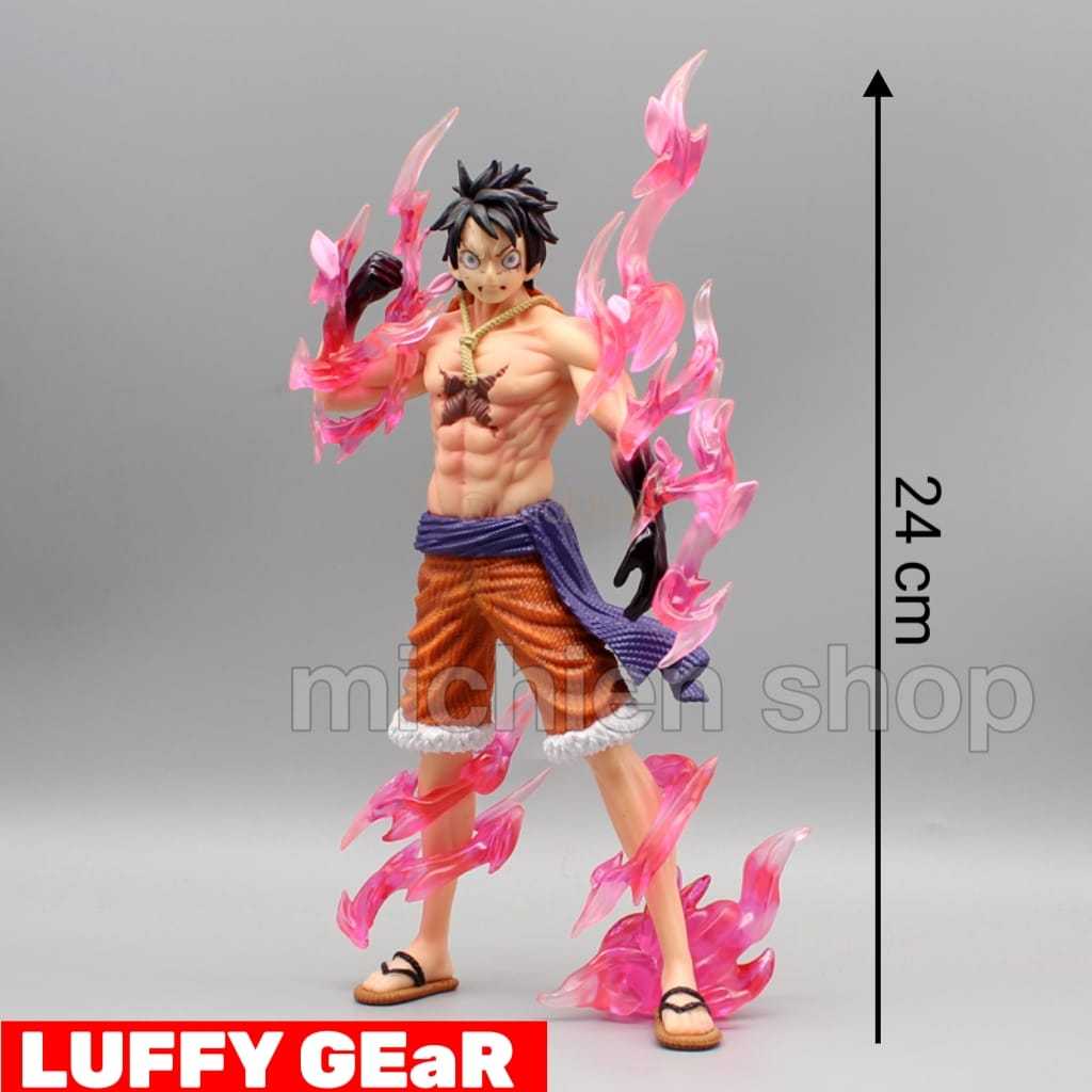 Action Figure Luffy Wano Manga Dimension One Piece TH Studio