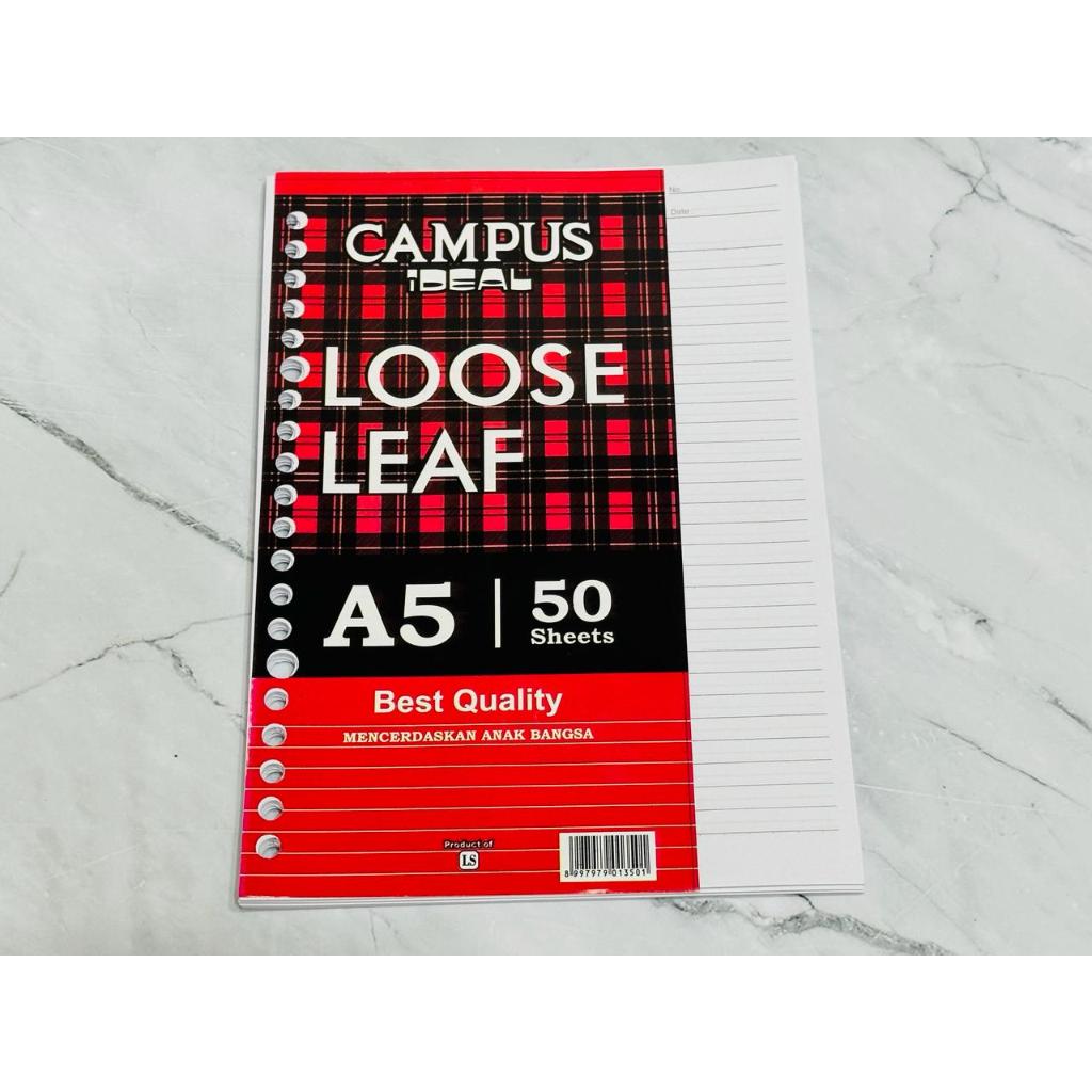 

Kertas File MURAH Loose leaf A5 50 Lembar