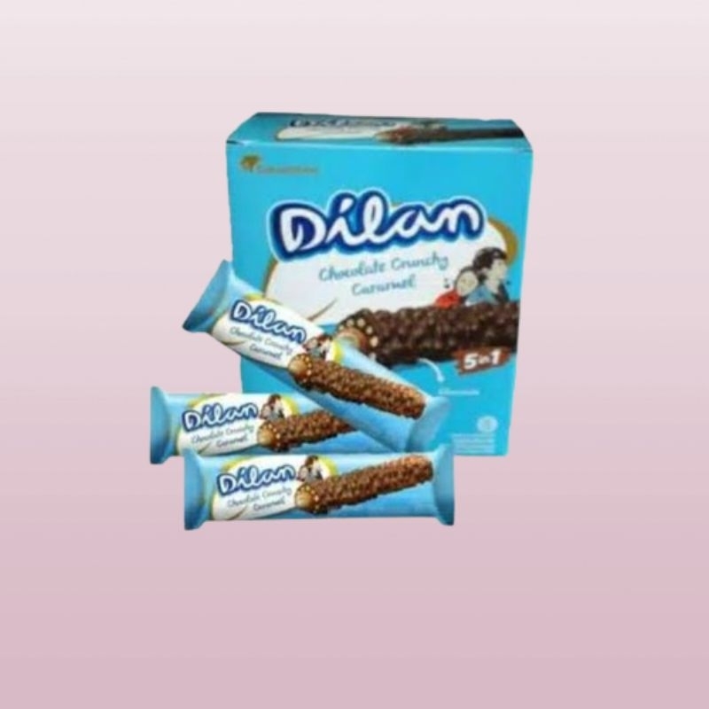 

DILAN Chocolate Crunchy Caramel (Box isi 12pcs)