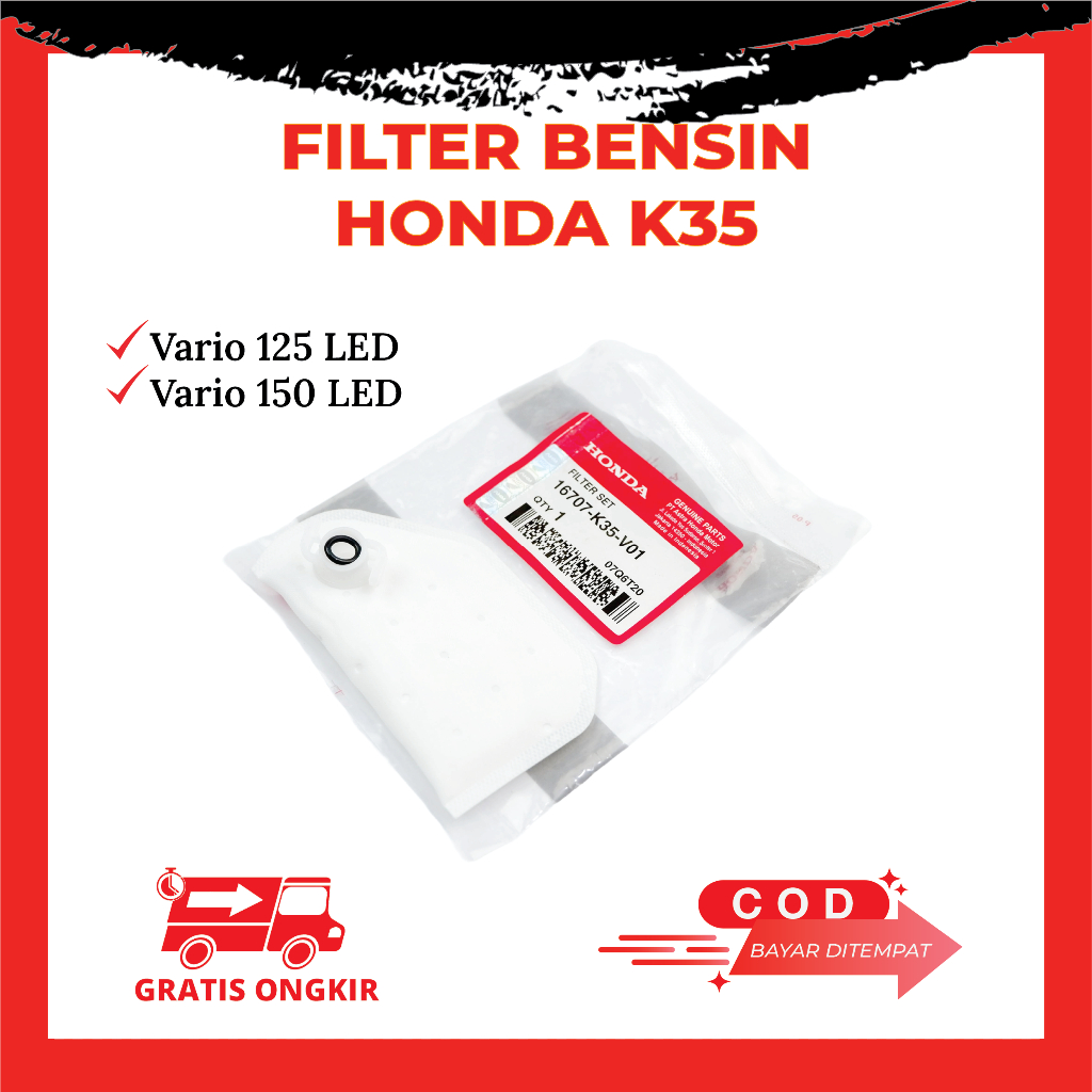 Filter Saringan Bensin Vario 125 LED Vario 150 LED Ori K35 - Pampers Filter Bensin Vario 125 150 LED