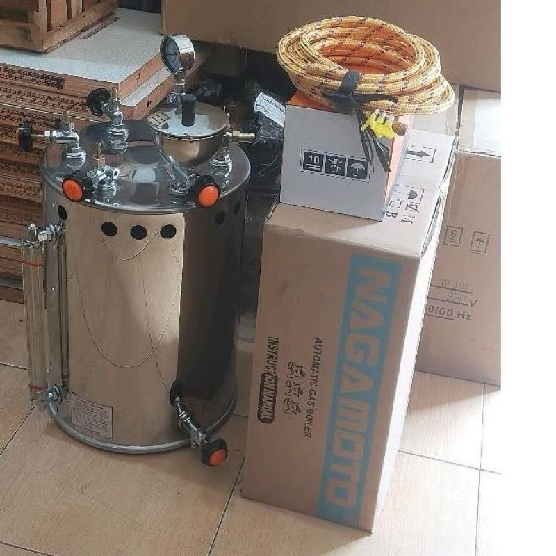 Boiler Nagamoto setrika uap 25 liter