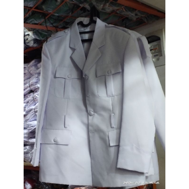 Jas Paskibra Setelan/Pria-wanita/jas putih/seragam upacara