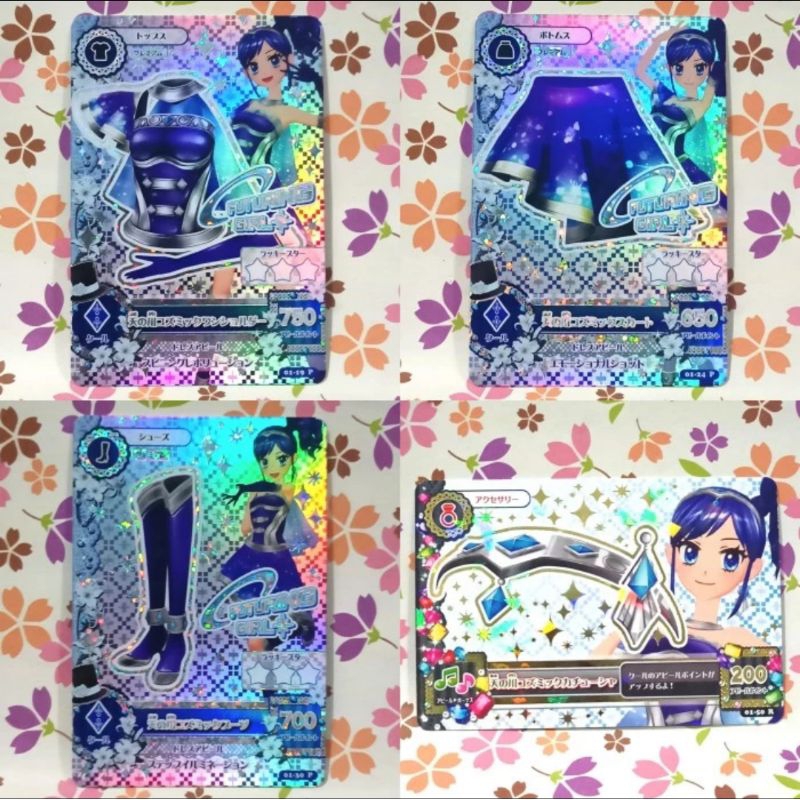 aikatsu premium milky way aoi set coord versi 1 jepang