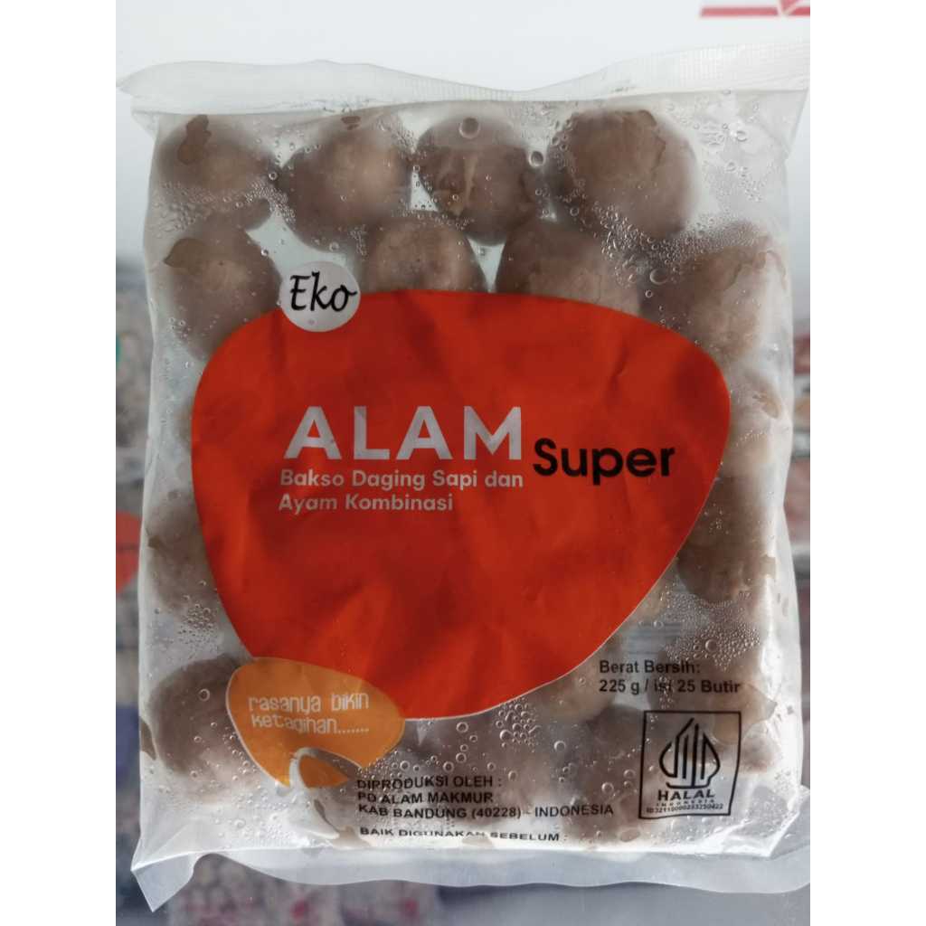 

Bakso Alam EKO isi 25 (Tahan suhu ruangan 3hari)