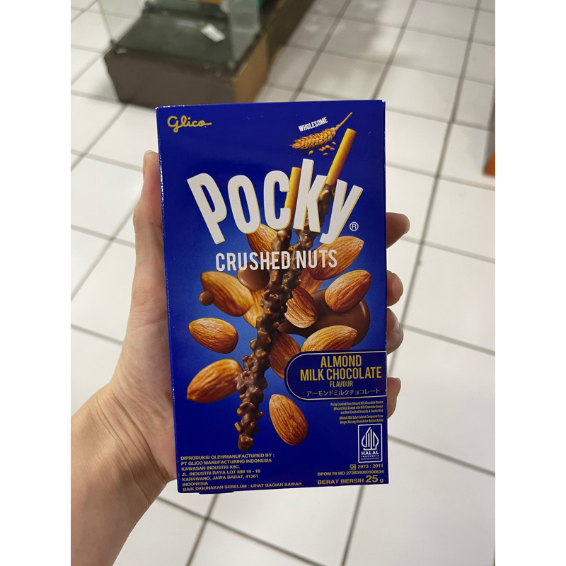 

pocky almond crushed nut - glico pocky almond crush - pocky jepang