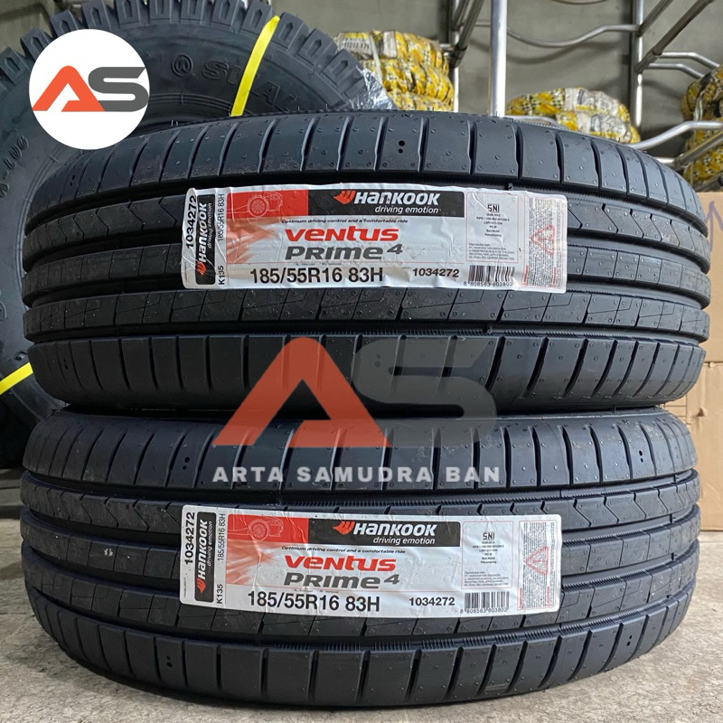 Ban Hankook Ventus Prime 4 K135 185 / 55 R 16 R16