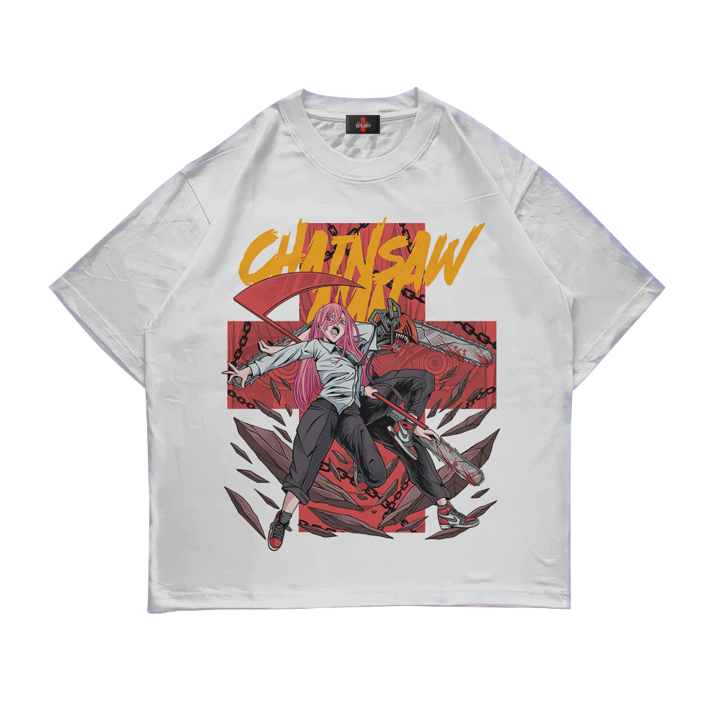 STARPERSON | KAOS ANIME CHAINSAWMAN 24S | UNISEX | GRUNGE | Y2K | METAL | BOOTLEG | ANIME | BAND | K