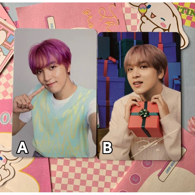 photocard haechan nct nature republic