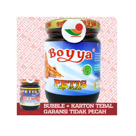 

BOYYA PETIS SIAP MAKAN 270gr | BOYA BOGA JAYA BOGAJAYA SAMBAL SAMBEL