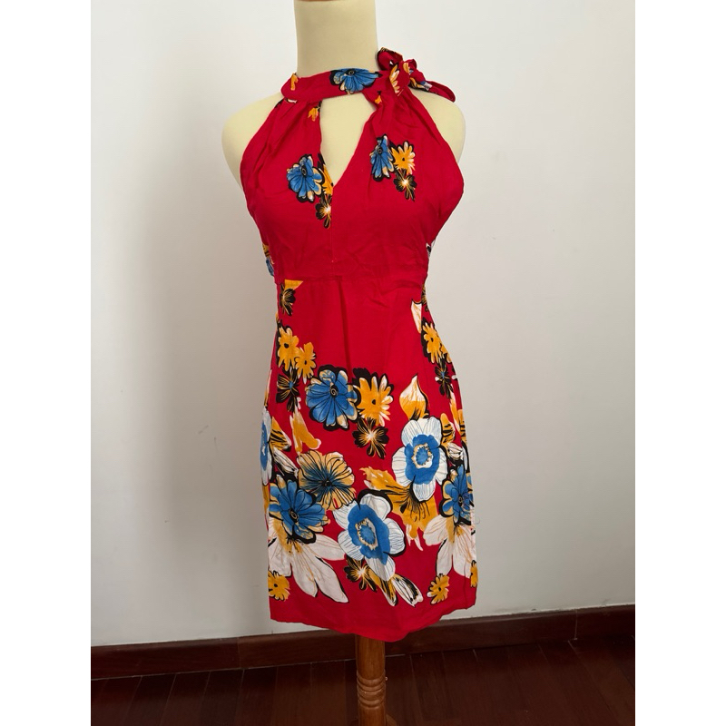 dres batik pantai