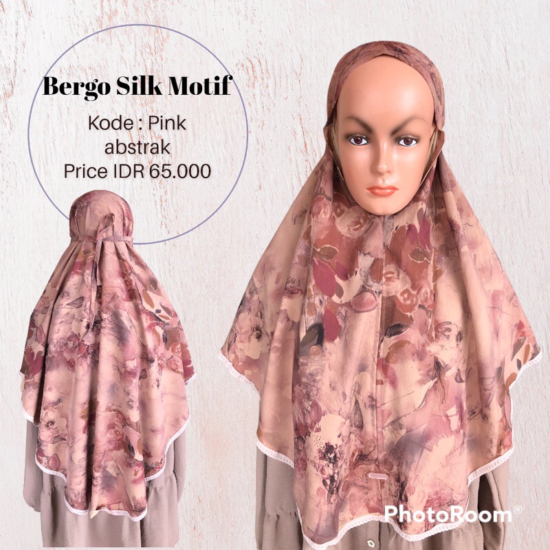 LIMITED BERGO MARYAM MOTIF MAXMARA PREMIUM / BERGO SILK MOTIF / BERGO RENDA
