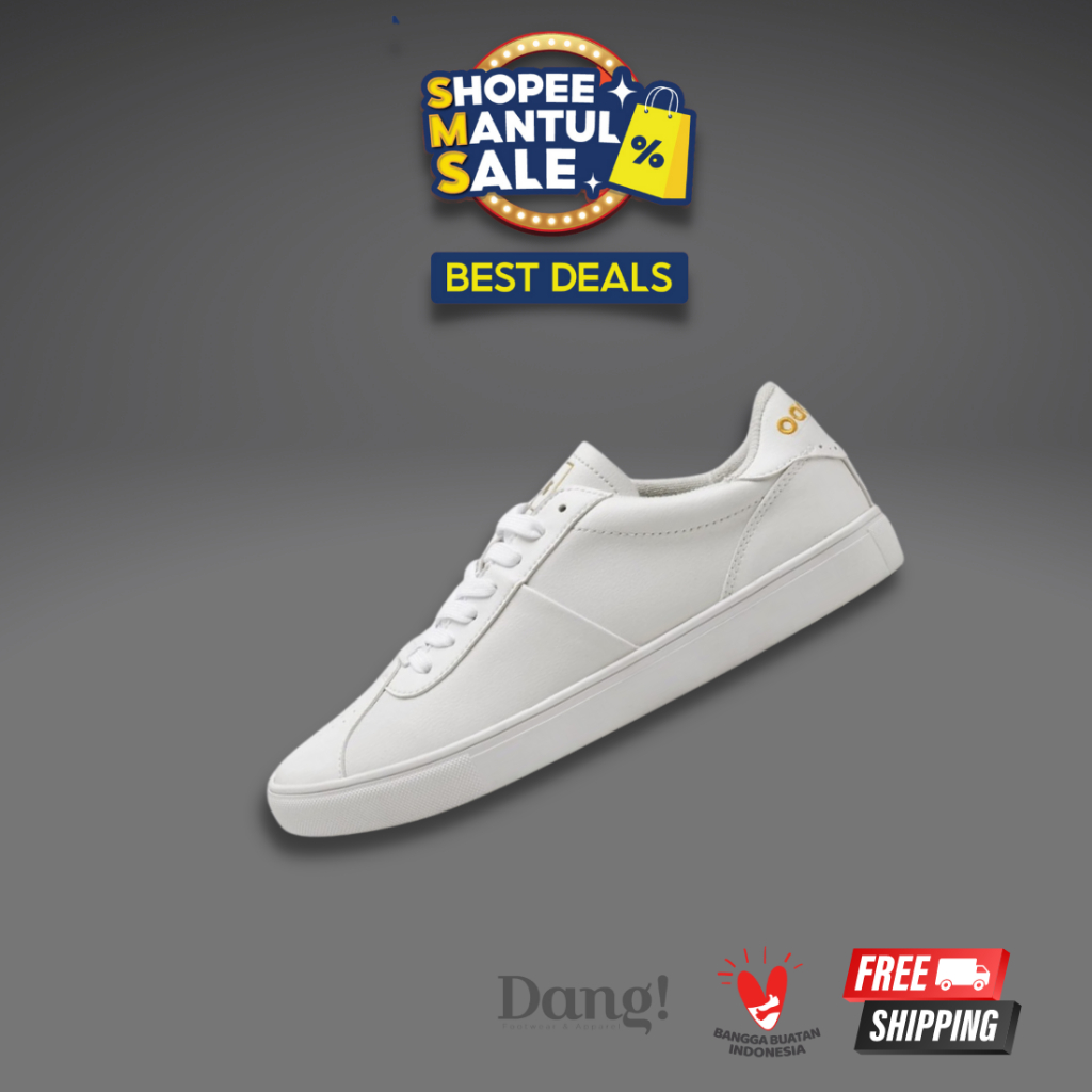 BRODO - Sneakers Active Corte White Sepatu Original Murah Original