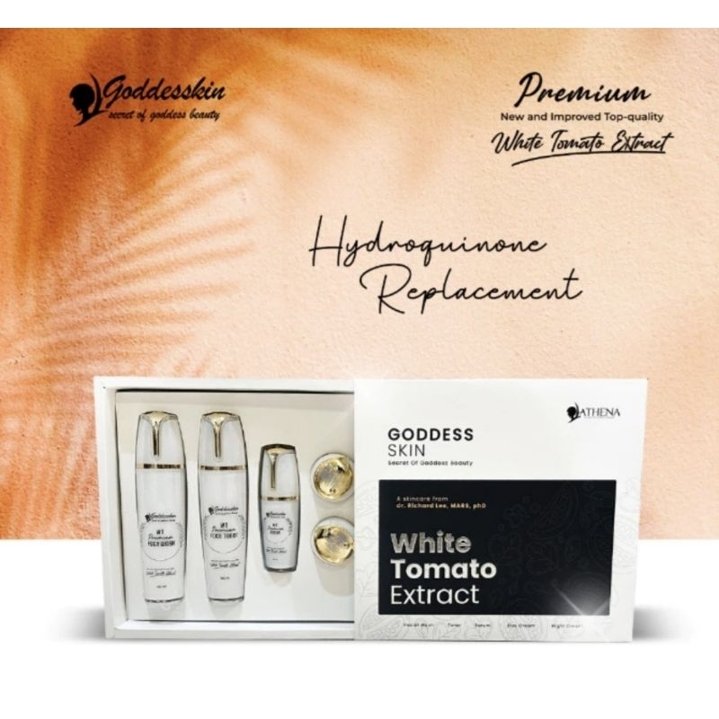 Goddesskin White Tomato Premium Series By Dr.Richard Lee Athena Skincare