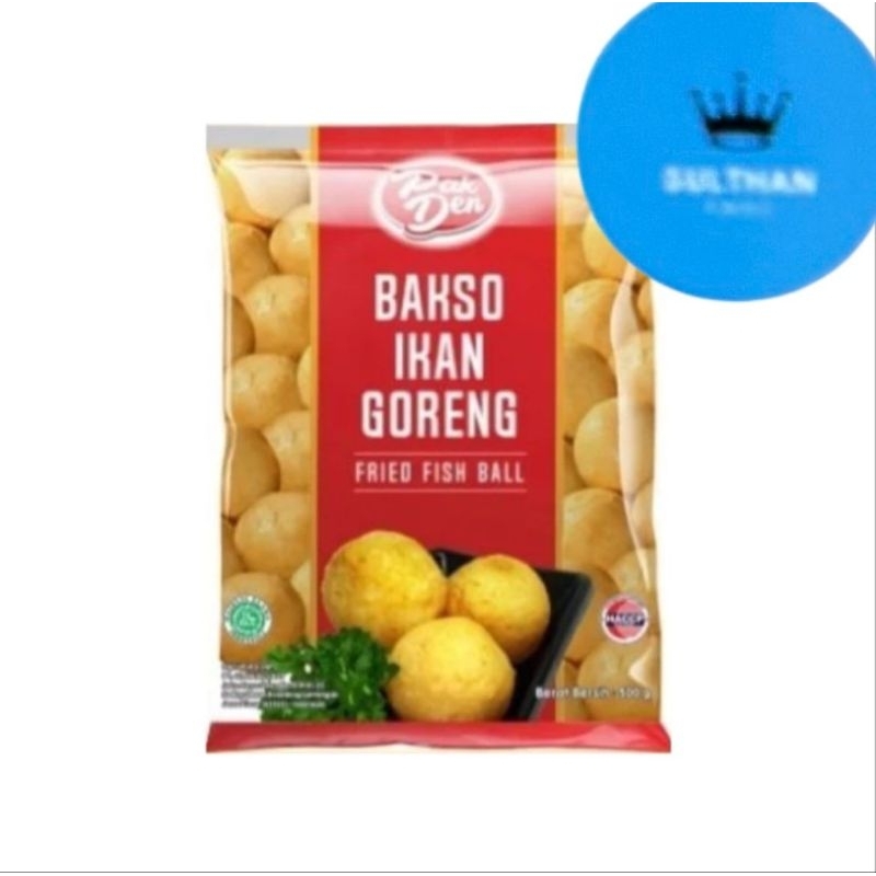 

PAK DEN BAKSO IKAN GORENG 500 GR